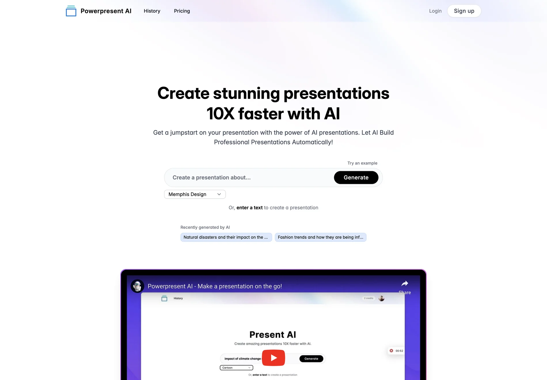 Powerpresent AI - Create Powerful Presentations with AI