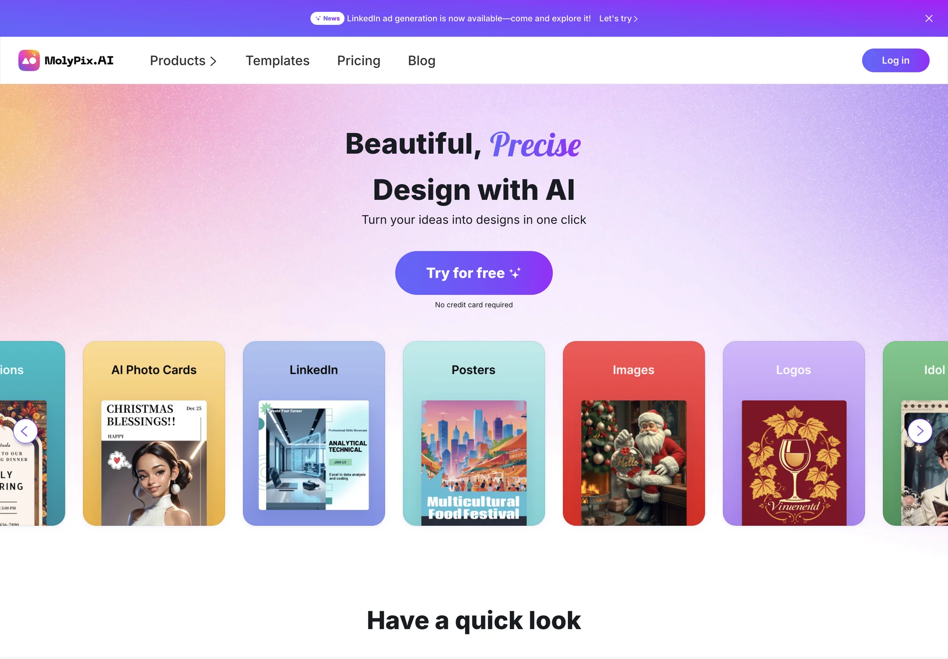 MolyPix.AI - Create Beautiful, Editable Designs Effortlessly