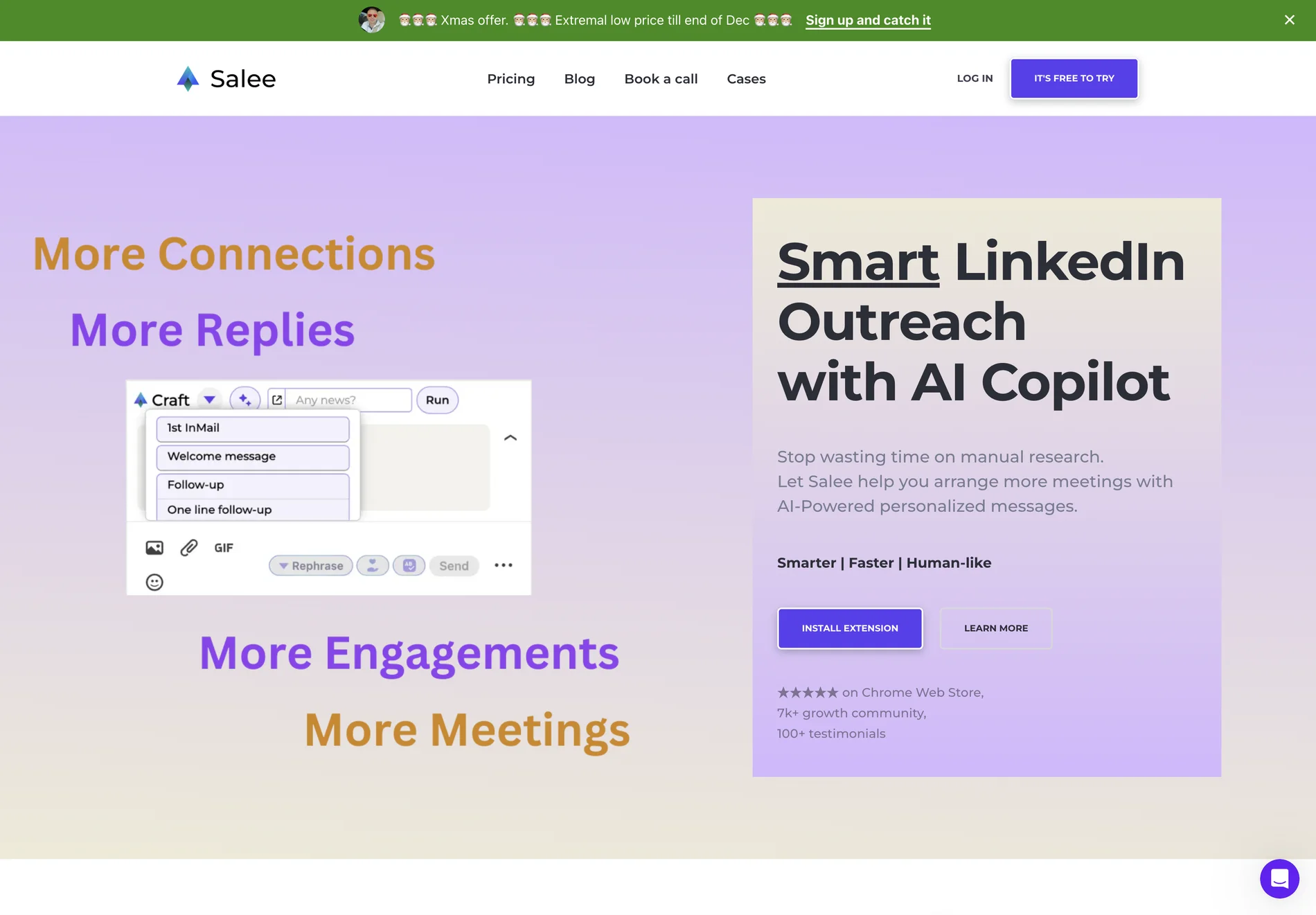 Supercharge Your LinkedIn Outreach with Salee AI Copilot